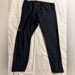 3X Under Armour Black 7/8 Athletic Leggings